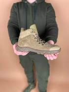 Тактичні черевики Побратим - 7, весна-літо на шнурівці, розмір 45, Койот - зображення 3