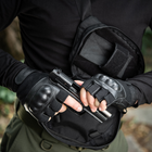 M-Tac перчатки беспалые Assault Tactical Mk.4 Black S - изображение 11