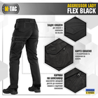 M-Tac штани Aggressor Lady Flex Black 28/32 - зображення 6