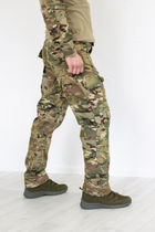 Костюм тактичний кофта+брюки з наколінниками та налокітниками TG-Protect Польща , Мультикам, XXL - зображення 5