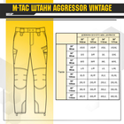 Брюки Aggressor Vintage M-Tac Койот 32 - изображение 6