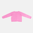Sweter rozpinany dla dziewczynki OVS 1824212 134 cm Różowy (8056781617243) - obraz 2