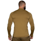 Лонгслів чоловічий тактичний еластичний футболка з довгим рукавом для силових структур Койот (7139), L (OPT-11341) - зображення 3