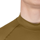 Лонгслів чоловічий тактичний еластичний футболка з довгим рукавом для силових структур Койот (7139), L (OPT-11341) - зображення 5