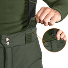 Штаны тактические зимние утепленные мужские брюки для силовых структур Patrol Taslan Олива (7355), L (OPT-36701) - изображение 5