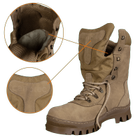 Берцы тактические зимние высокие утепленные ботинки для силовых структур Raptor Койот (6617), 41 (OPT-31601) - изображение 4