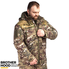 Куртка тактична зносостійка полегшена для силових структур Brotherhood мультикам 54 (SK-NICEW-J-001-44-170S) - зображення 3