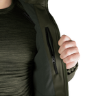 Куртка тактическая демисезонная мужская для силовых структур Cyclone SoftShell Олива (6613), S (OPT-39701) - изображение 8