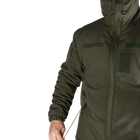 Куртка тактическая демисезонная мужская для силовых структур Cyclone SoftShell Олива (6613), S (OPT-39701) - изображение 9