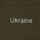 Лонгслів чоловічий тактичний еластичний футболка з довгим рукавом для силових структур Оліва Ukraine (7342), M (OPT-7901) - зображення 4