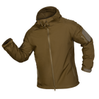 Куртка тактическая демисезонная мужская для силовых структур Stalker SoftShell Койот (7346), M (OPT-34521) - изображение 1