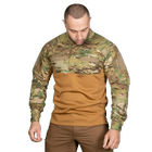 Рубашка тактическая боевая универсальная для силовых структур CM Blitz Мультикам/Койот (7018), XXXL (SK-N7018(XXXL)S) - изображение 2