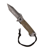 Ніж складний DA35 Олива Mil-Tec TASCHENMESSER DA35 OLIV (15344501)