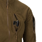 Куртка Helikon-Tex Флисовая на замке XL Койот (BL-ALT-FG-11-B06-XL) M-T - изображение 7