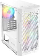 Obudowa komputerowa Logic Concept Aramis Mesh+Glass ARGB fans 3x120 mm White (AM-ARAMIS-20-0000000-0002) - obraz 3