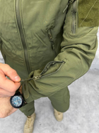 Тактический зимний военный комплект Shark ( Куртка + Штаны ), Камуфляж: Олива, Размер: XXL - изображение 6