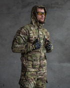 Тактичний зимовий теплий військовий комплект RH-17 ( Куртка + Штани ), Камуфляж: Мультикам, Розмір: XXL - зображення 4