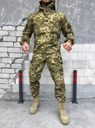 Тактичний військовий комплект гірка Shark ( Куртка + Штани ), Камуфляж: Піксель ЗСУ, Розмір: 62 - зображення 1