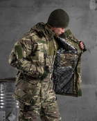 Тактический зимний теплый военный комплект SM16 ( Куртка + Штаны ), Камуфляж: Мультикам, Размер: XXL - изображение 4