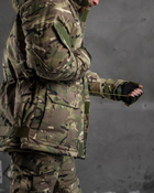 Тактический зимний теплый военный комплект SM16 ( Куртка + Штаны ), Камуфляж: Мультикам, Размер: XXL - изображение 6
