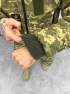 Тактичний зимовий теплий військовий комплект Logos ( Куртка + Штани ), Камуфляж: Піксель ЗСУ, Розмір: XL - зображення 6
