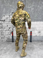 Тактичний зимовий теплий військовий комплект SL/11 ( Куртка + Фліска + Штани ), Камуфляж: Мультикам, Розмір: L - зображення 3