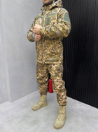 Тактический зимний теплый военный комплект BRZ-13 ( Куртка + Штаны ), Камуфляж: Пиксель, Размер: S - изображение 3