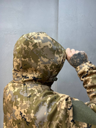 Тактический зимний теплый военный комплект BRZ-13 ( Куртка + Штаны ), Камуфляж: Пиксель, Размер: S - изображение 7