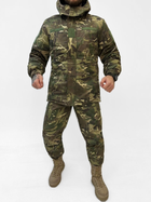 Тактичний зимовий теплий військовий комплект ABT ( Куртка + Штани ), Камуфляж: Мультикам, Розмір: L - зображення 1