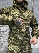 Тактичний військовий комплект гірка Shark ( Куртка + Штани ), Камуфляж: Піксель ЗСУ, Розмір: 44 - зображення 3