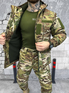 Тактичний зимовий теплий військовий комплект GRD-17 ( Куртка + Штани ), Камуфляж: Мультикам, Розмір: XXXL - зображення 6