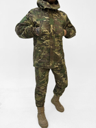 Тактический зимний теплый военный комплект ABT ( Куртка + Штаны ), Камуфляж: Мультикам, Размер: S - изображение 3