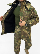 Тактический зимний теплый военный комплект ABT ( Куртка + Штаны ), Камуфляж: Мультикам, Размер: S - изображение 4