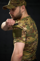 Тактическая футболка с липучками на груди и плечах 3XL - изображение 4