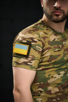 Тактична футболка з липучками на грудях та плечах 3XL - зображення 5