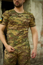 Тактична футболка з липучками на плечах XL - зображення 8