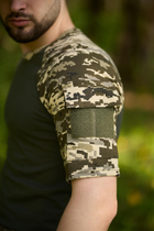 Тактична футболка Sleeve хакі/піксель XL - зображення 4