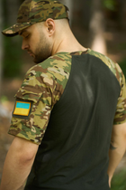 Тактична футболка Sleeve хакі/мультикам 3XL - зображення 6