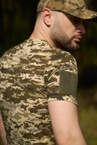 Тактична футболка піксель з липучками та кишенею на плечі 3XL - зображення 5