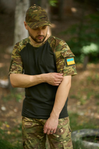 Тактична футболка Sleeve хакі/мультикам M - зображення 3