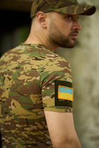 Тактическая футболка с липучками на плечах L - изображение 4