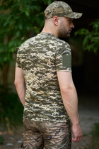Тактическая футболка пиксель с липучками на груди и карман на плече S - изображение 3