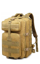 Рюкзак сумка на плечи ранец 28 л Пиксель зеленый - зображення 10