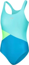 Купальник для девушек Aqua Speed POLA 8599 светло-бирюзовый, бирюзовый, салатовый Дит
