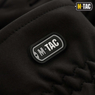 Зимние перчатки M-Tac Winter Soft Shell Black водоотталкивающие з накладкой Touch Screen. Размер XL - изображение 7