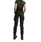 Жіночі тактичні брюки 56 Олива, Хакі софтшелл утепленні (зима) - зображення 6