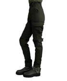 Жіночі тактичні брюки 40 Олива, Хакі софтшелл утепленні (зима) - зображення 5