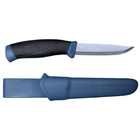 Нож Morakniv Companion Navy Blue нержавеющая сталь MoraKniv 23,3 см (sad0001370) Черно-синий - изображение 1