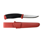 Нож Morakniv Companion Dala Red нержавеющая сталь MoraKniv 21,9 см (sad0001381) Красно-черный - изображение 1