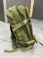 Військовий рюкзак 45 л. Yakeda, Олива, тактичний рюкзак для військових, армійський рюкзак для солдатів - зображення 2